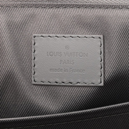 Louis Vuitton Grained Calfskin Aerogram City Keepall Gris 6 of 8