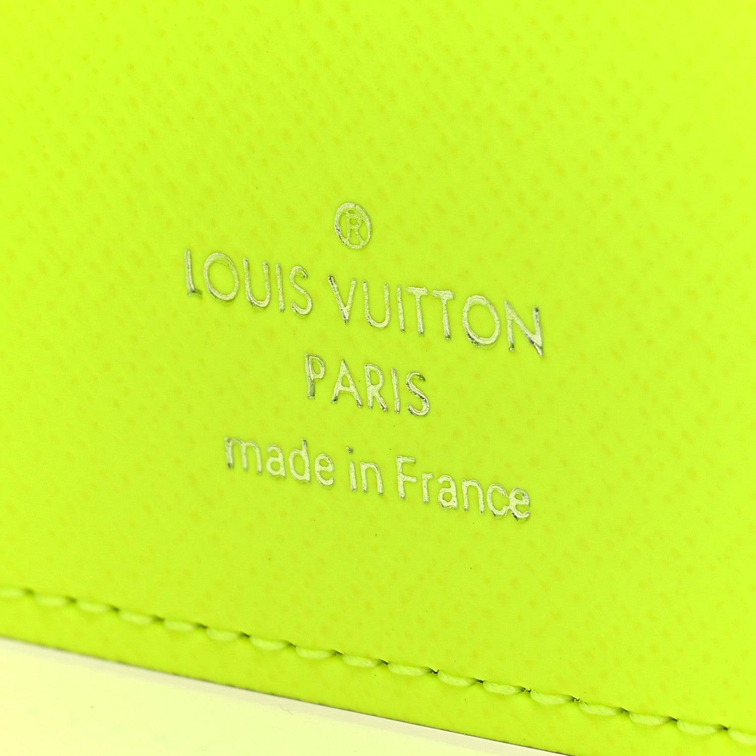 Louis Vuitton LOUIS VUITTON Taigarama Brazza Wallet NM Yellow 6 of 7