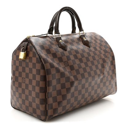 Louis Vuitton Damier Ebene Speedy 35 3 of 10