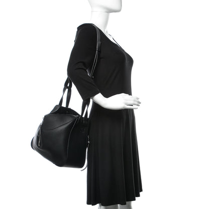 Loewe Calfskin Small Hammock Shoulder Bag Black 2 of 9
