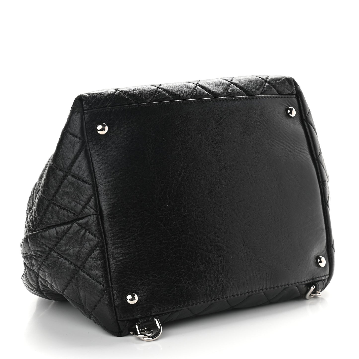 Quilted Beijing Backpack Black