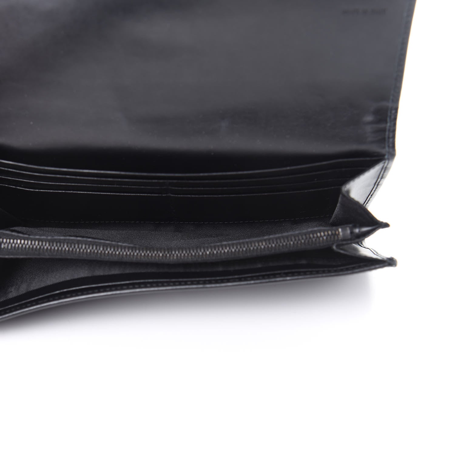 Fendi Zucchino Forever Continental Wallet Black 5 of 11