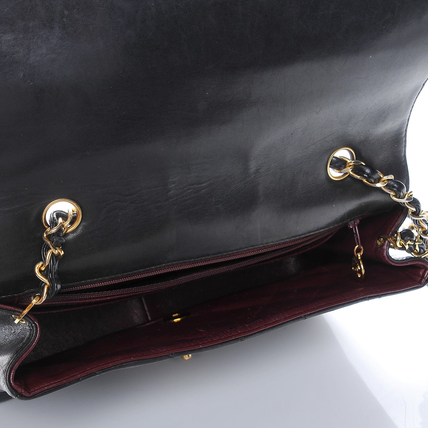 Chanel Lambskin Medium Single Flap Black 5 of 8