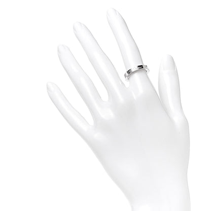 Cartier 18K White Gold Lanieres Ring 48 4.5 2 of 5