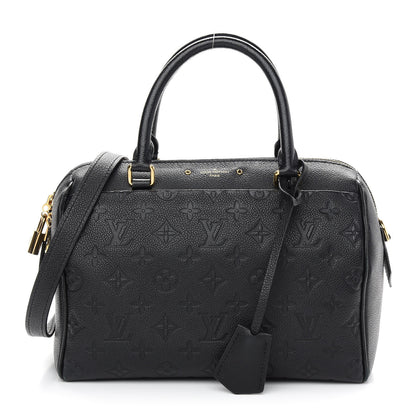 Louis Vuitton Empreinte Speedy Bandouliere 25 NM Black 1 of 8