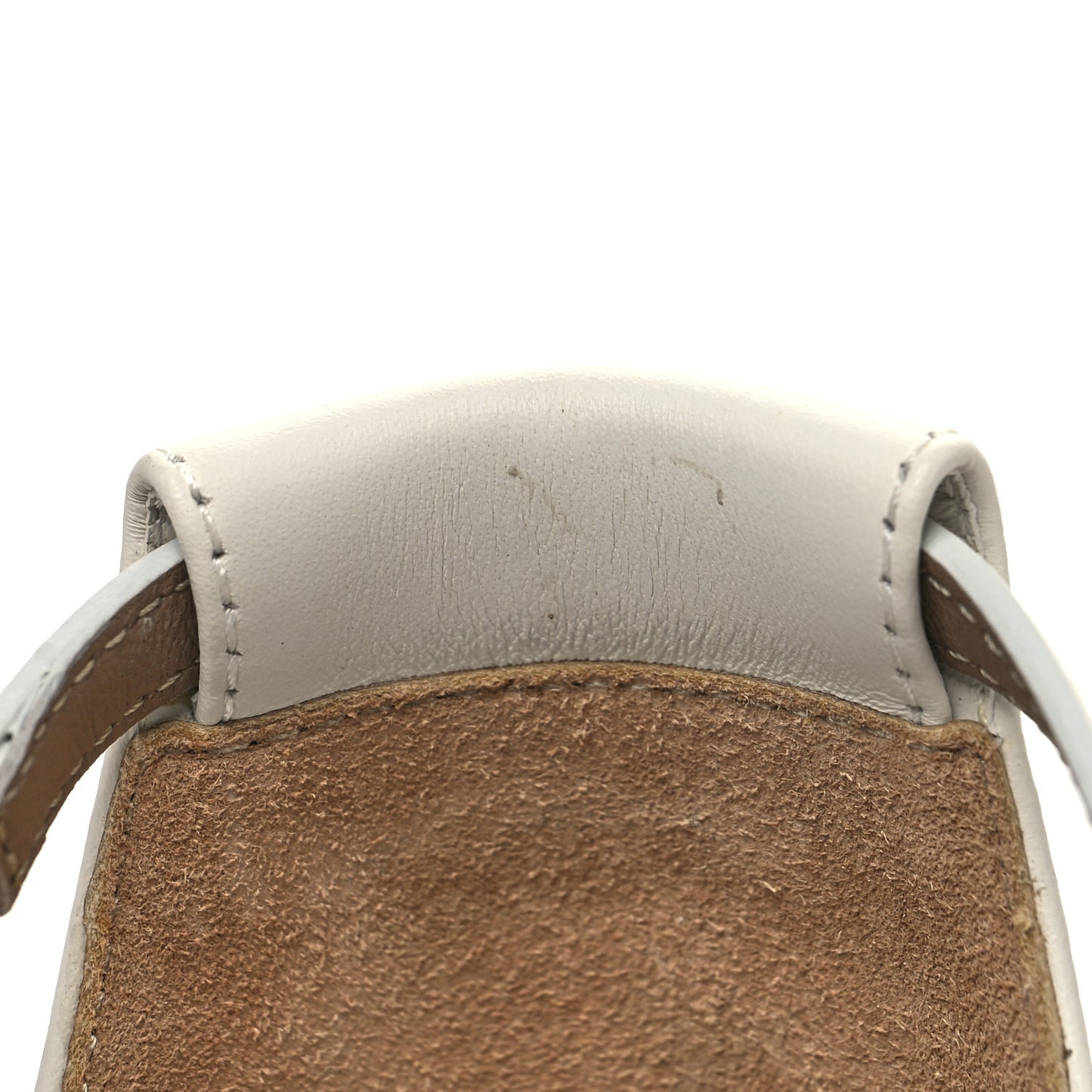 Calfskin Santorini Sandals 40 White