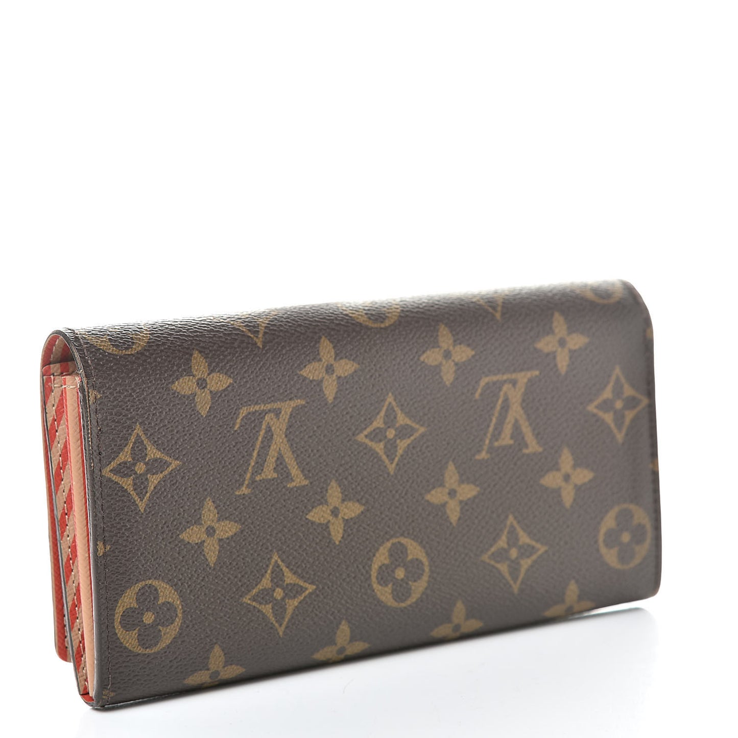 Monogram Trunks and Locks Sarah Wallet