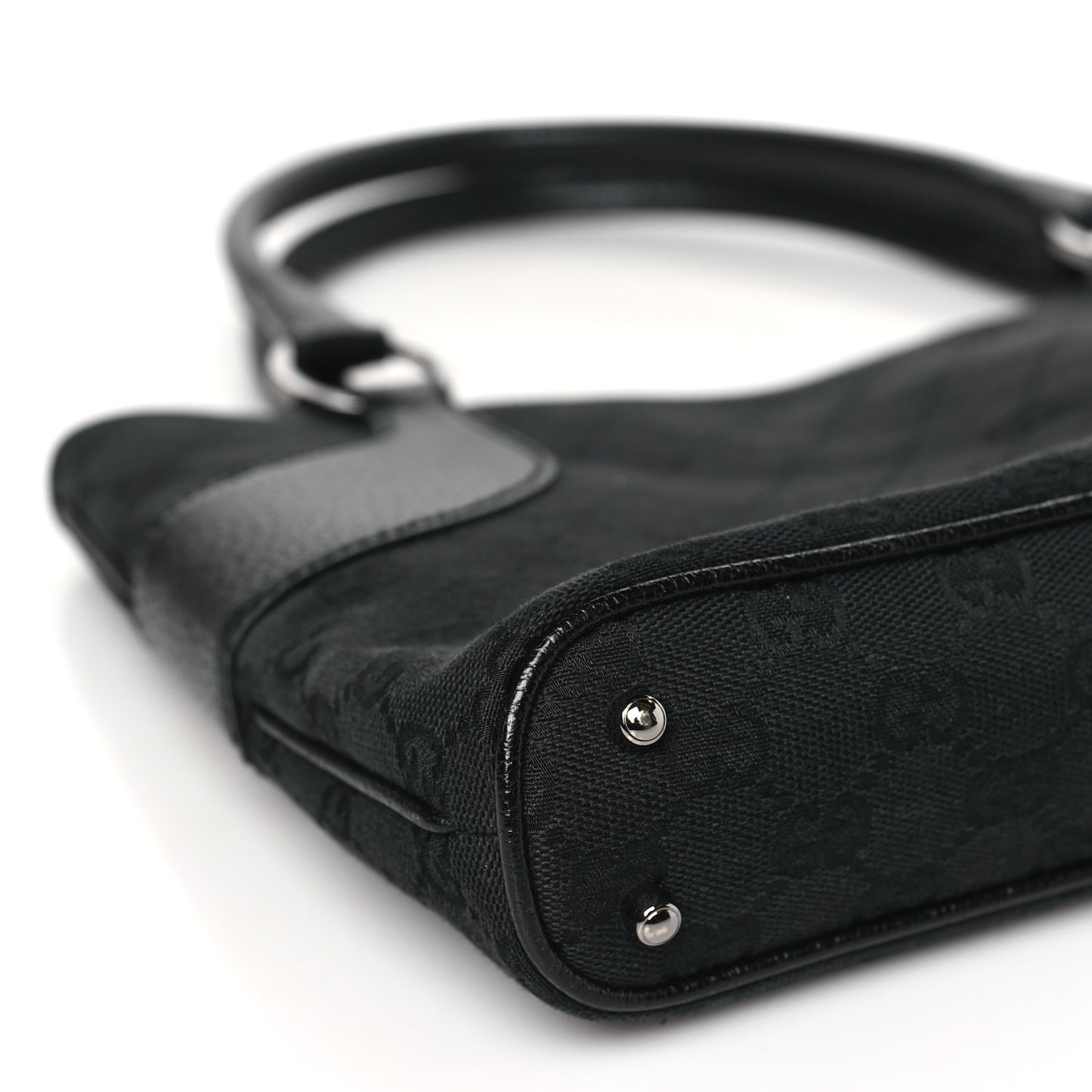 Monogram Shoulder Bag Black