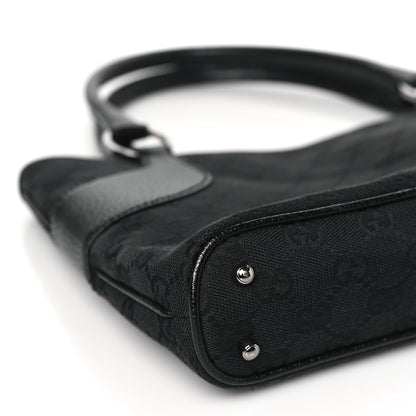 Gucci Monogram Shoulder Bag Black 7 of 10