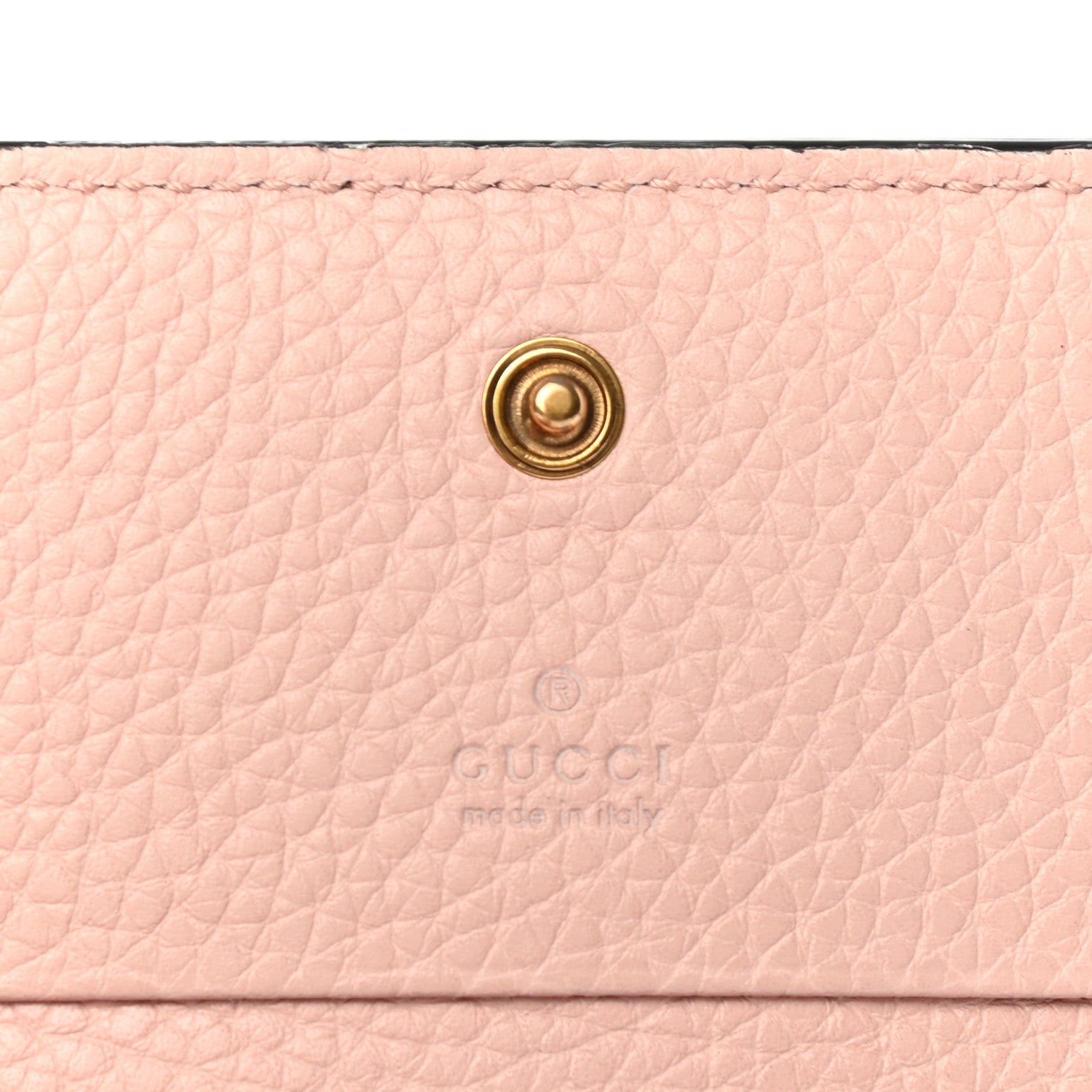 Gucci Cellarius Calfskin Blind for Love Animalier Card Case Perfect Pink 6 of 7