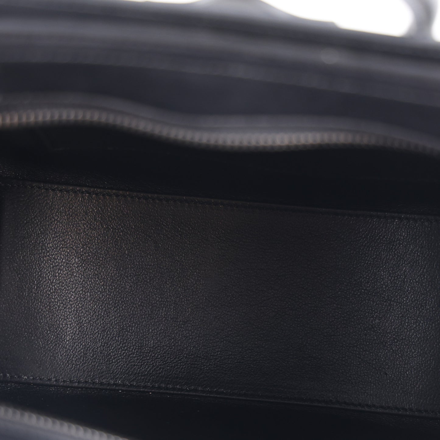Baby Grained Calfskin Nubuck Nano Tri-Color Luggage Seashell