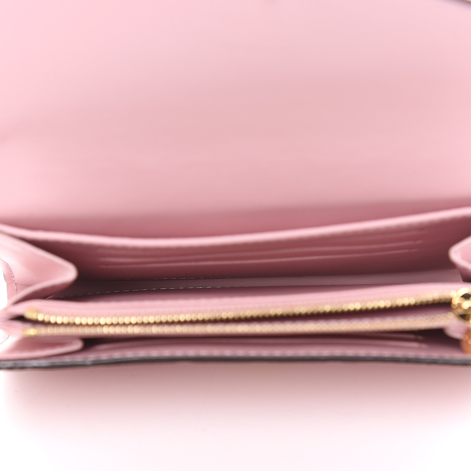 Louis Vuitton Vernis Sarah Compact Wallet Rose Ballerine 5 of 9