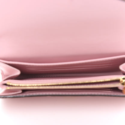 Louis Vuitton Vernis Sarah Compact Wallet Rose Ballerine 5 of 9