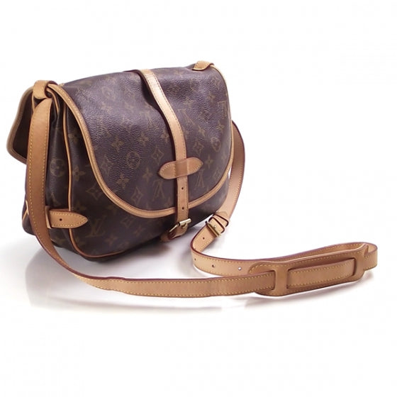 Louis Vuitton Monogram Saumur 30 Shoulder Handbag cd23166 3 of 11