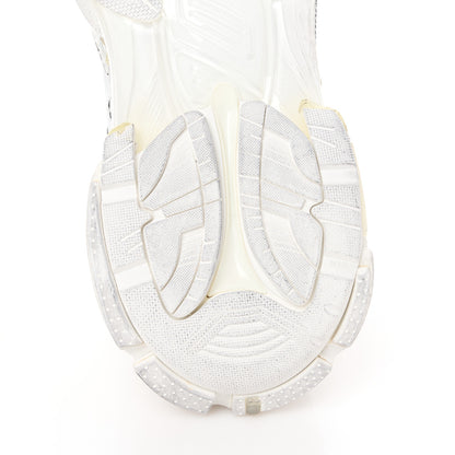 Balenciaga Mesh Rubber Monocolor Womens Runner Sneakers 37 White 6 of 10