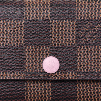 Louis Vuitton Damier Ebene Multicles 6 Key Holder Rose Ballerine 10 of 10