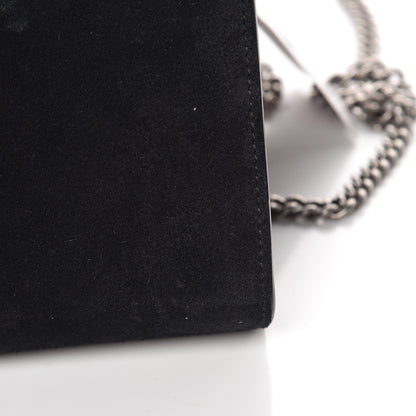 Gucci Suede Mini Dionysus Chain Wallet Black 12 of 12