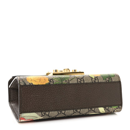 Gucci GG Supreme Monogram Tian Small Padlock Shoulder Bag Beige Multicolor New Acero 4 of 10