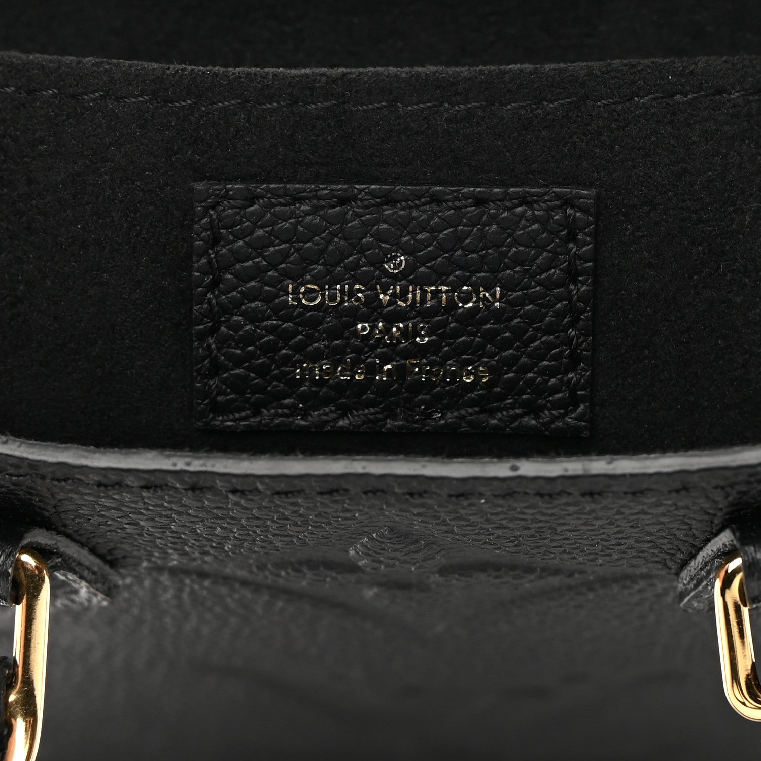 Louis Vuitton Empreinte Monogram Giant Petit Sac Plat Black 6 of 11