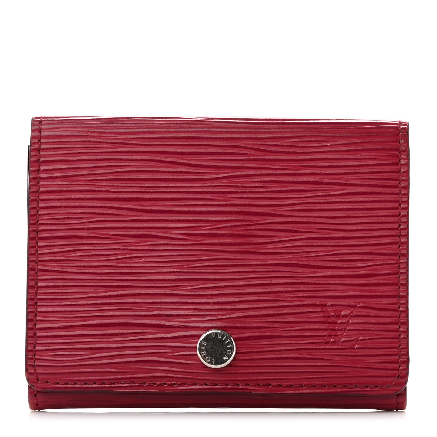 Epi Business Card Holder Fuchsia