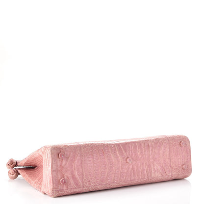 Nancy Gonzalez Crocodile Tote Pink 4 of 13