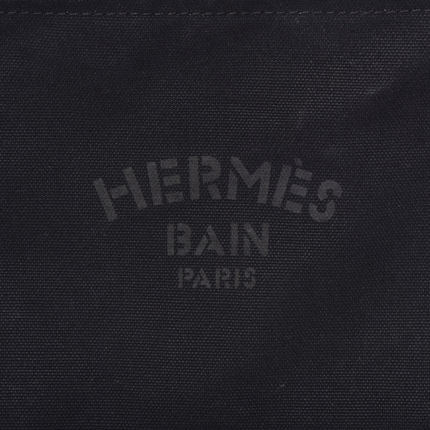 Toile Flat Yachting Pouch Black