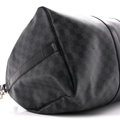 Louis Vuitton Damier Graphite Keepall Bandouliere 55 8 of 15