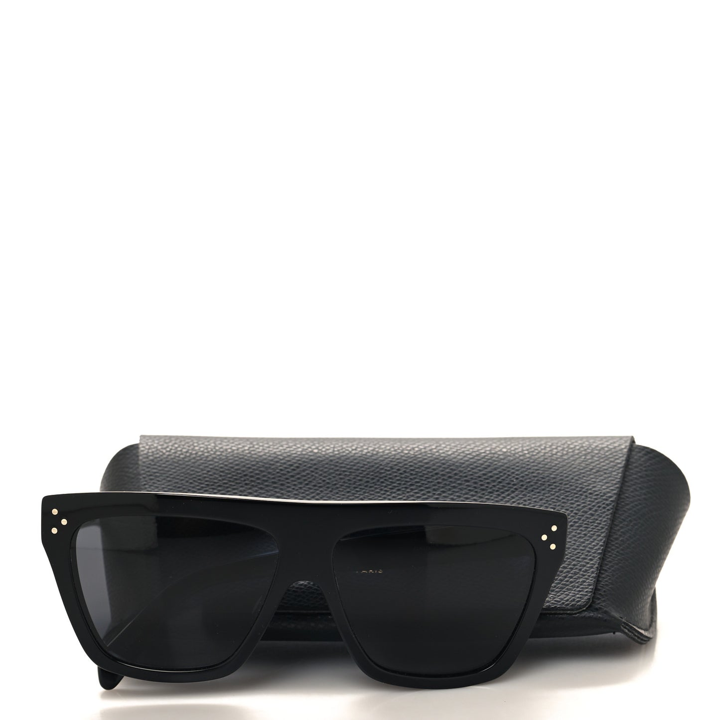 Acetate Square Sunglasses CL40256I Black