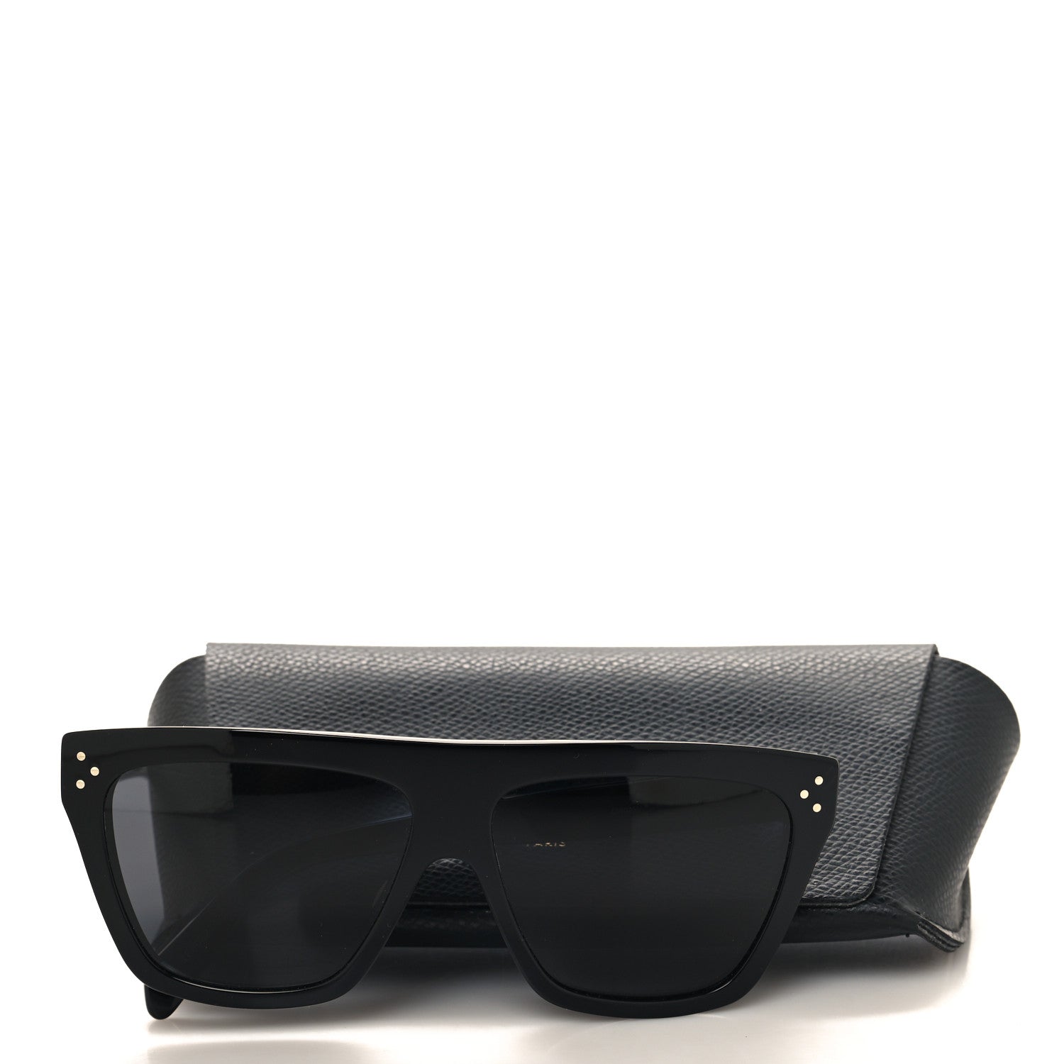 Celine Acetate Square Sunglasses CL40256I Black 7 of 7
