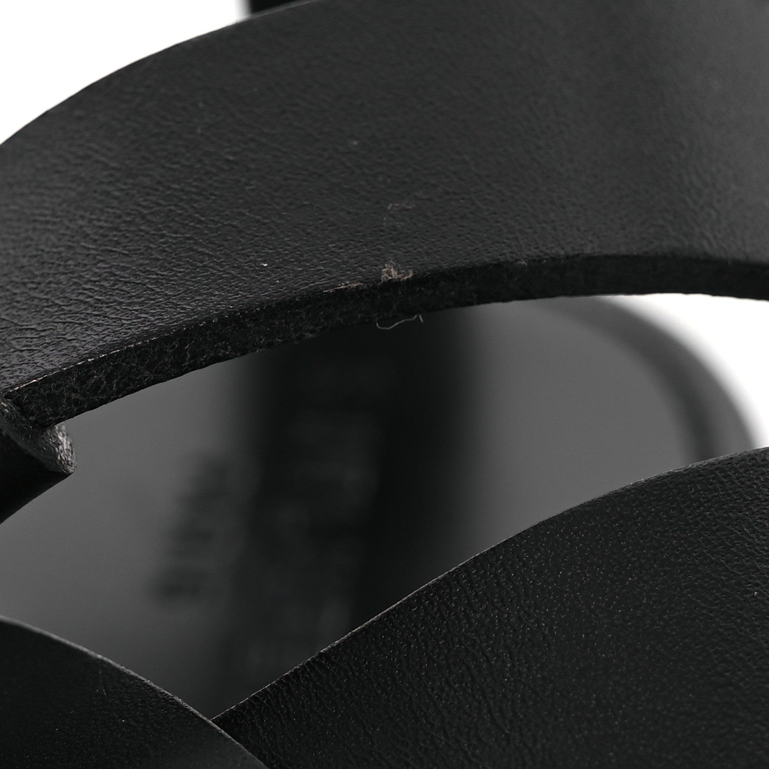 Saint Laurent Calfskin Pepe 05 Sandals 37 Black 12 of 13