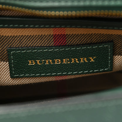 Burberry Soft Grain Calfskin Small Medley Crossbody Green 6 of 15