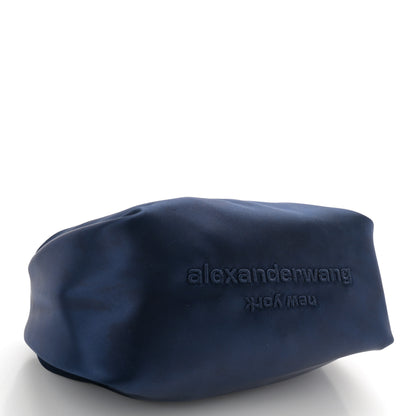 Alexander Wang Satin Mini Scrunchie Bag Night Sky 4 of 10
