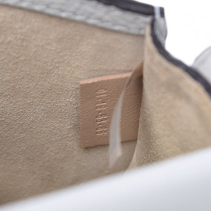 Chloe Calfskin Suede Small Nile Bracelet Bag Airy Grey 7 of 12