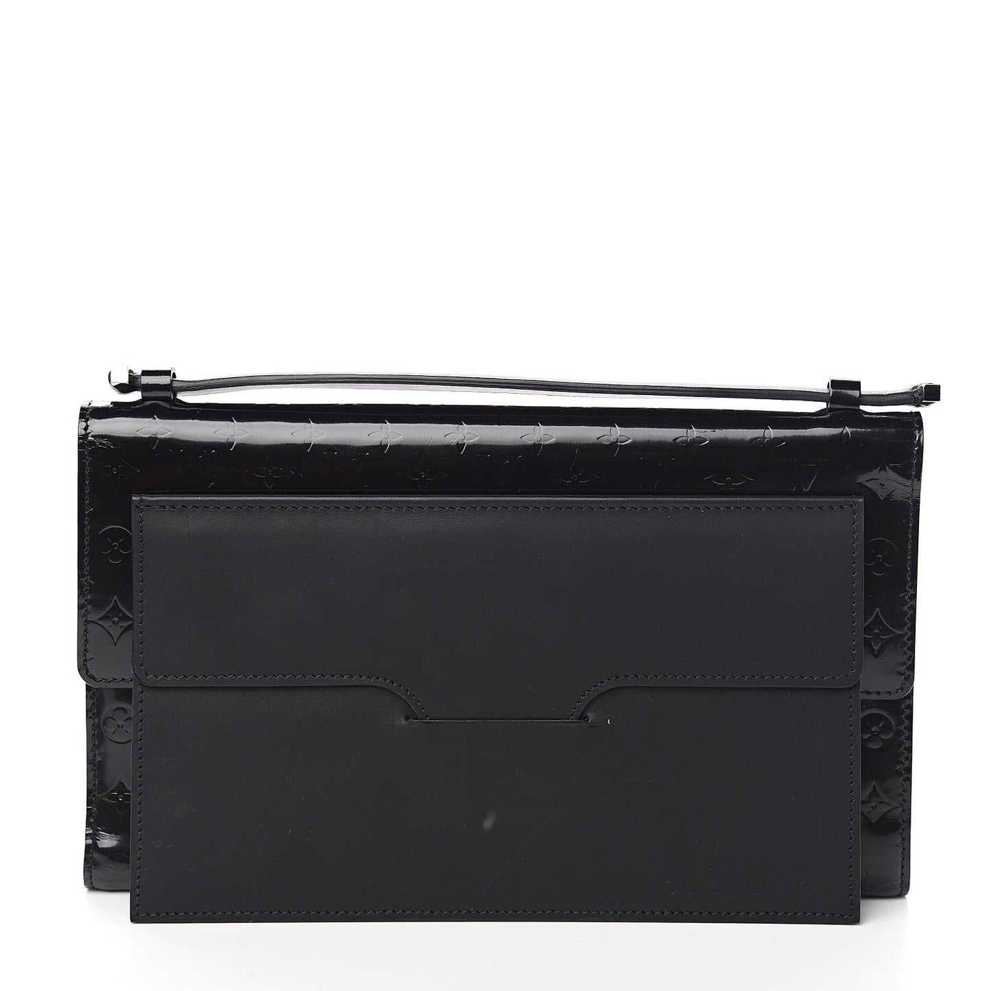 Monogram Glace Anouchka Pochette MM Black