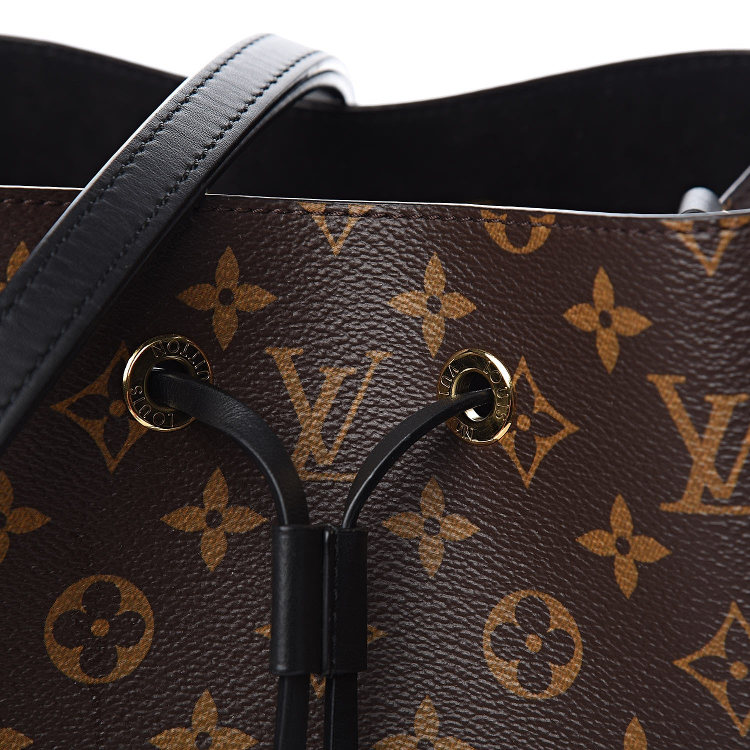 Louis Vuitton Monogram Neonoe MM Black 9 of 9