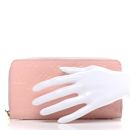 Louis Vuitton Vernis Zippy Wallet Rose Ballerine 2 of 9