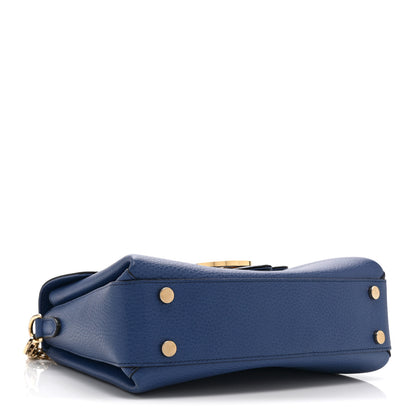 Gucci Dollar Calfskin Interlocking G Top Handle Shoulder Bag Caspian 4 of 11