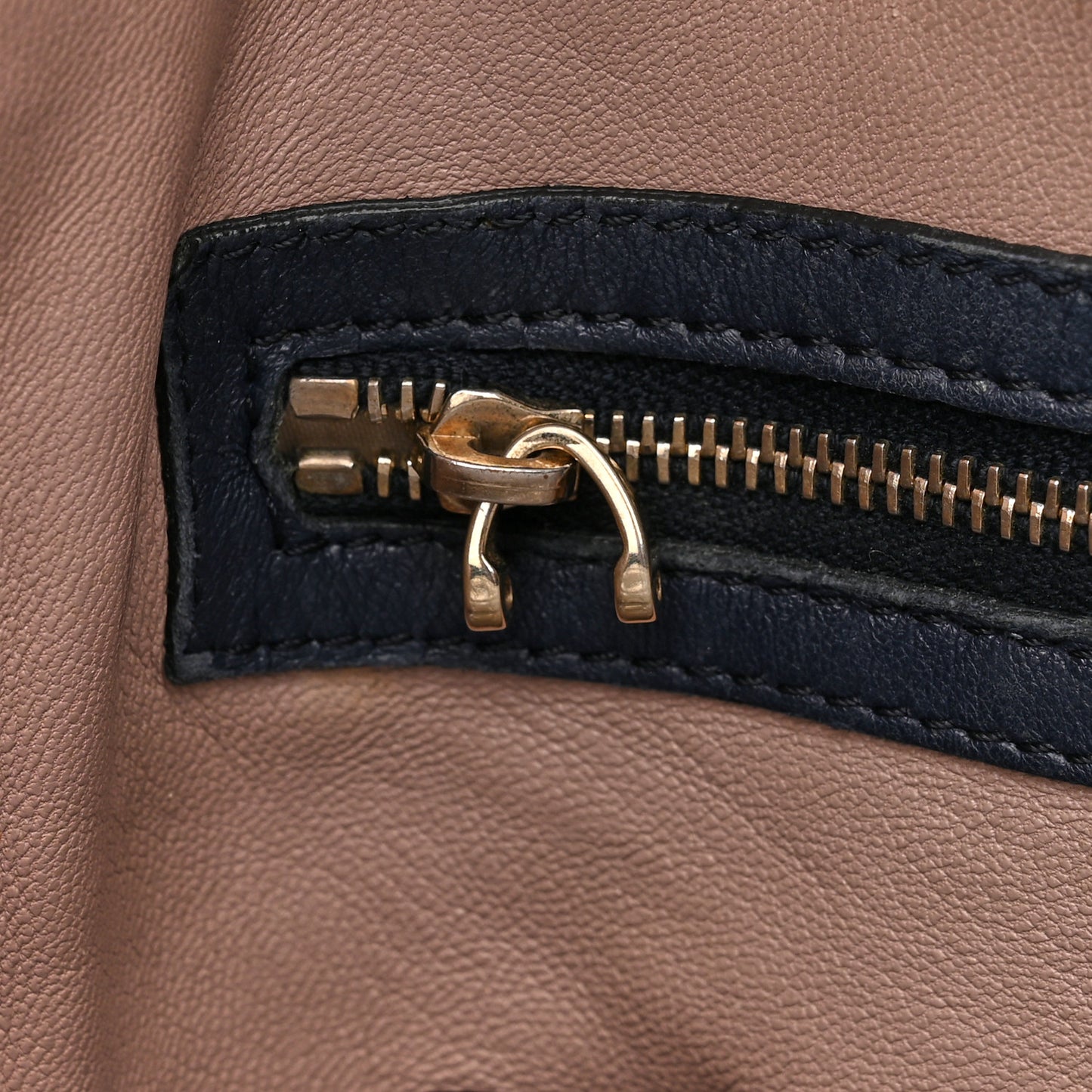 Nappa Medium Rockstud Soft Tote Marine