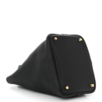 Hermes Taurillon Clemence Picotin Lock 18 PM Black 4 of 11