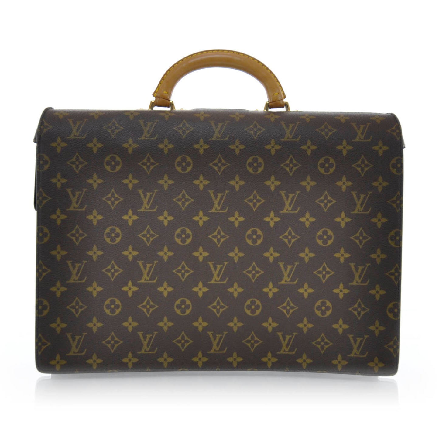 Monogram Serviette Fermoir Briefcase
