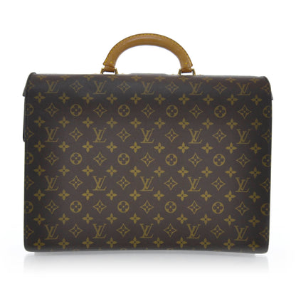 Louis Vuitton Monogram Serviette Fermoir Briefcase 3 of 9