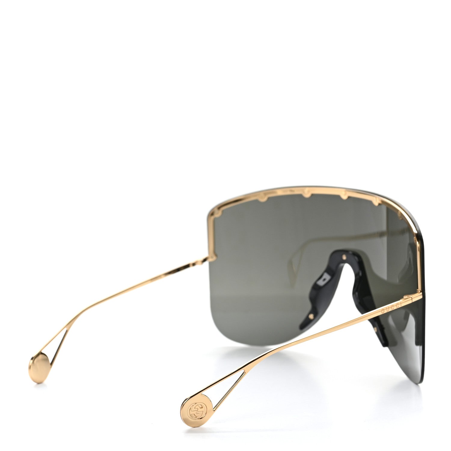 Gucci Acetate Oversized Aviator Star Sunglasses GG0541S Black 4 of 8