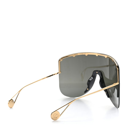 Gucci Acetate Oversized Aviator Star Sunglasses GG0541S Black 4 of 8