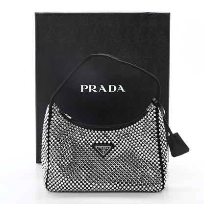 Prada Satin Crystal Mini Re-Edition 2000 Bag Cristal 11 of 11
