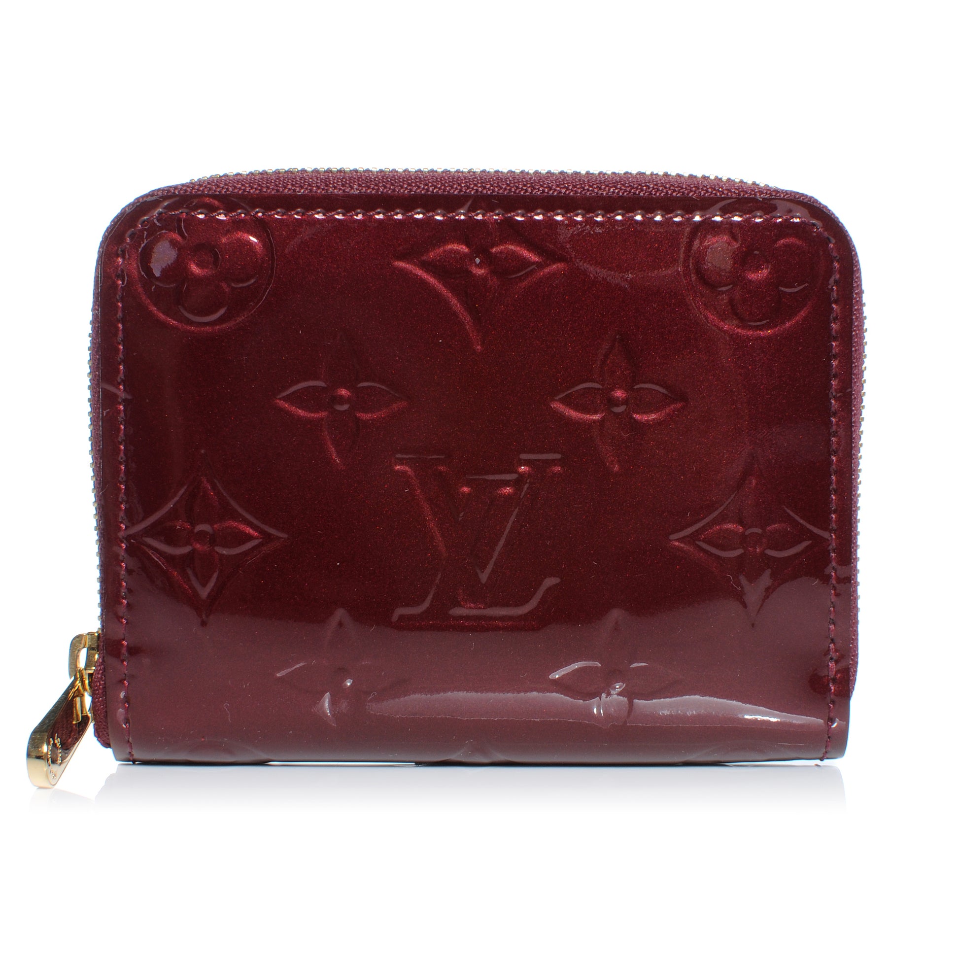 Louis Vuitton Vernis Zippy Coin Purse Rouge Fauviste 1 of 6