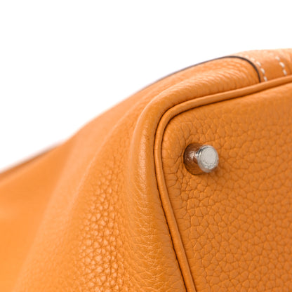 Hermes Taurillon Clemence Picotin Lock 18 PM Moutarde 10 of 12