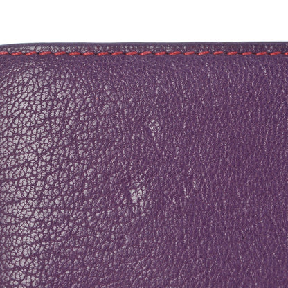 Hermes Chevre Mysore Bi Color Vision Agenda Violet Rose Shocking 9 of 9