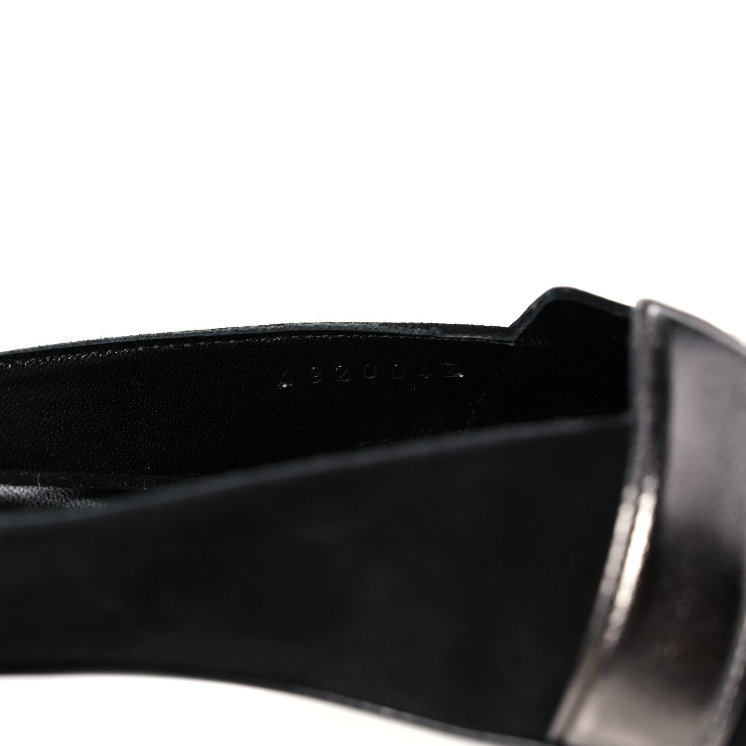 Hermes Suede Goatskin Metallic Nappa Roxane Mules 37.5 Black Canon De Fusil Argent 8 of 9