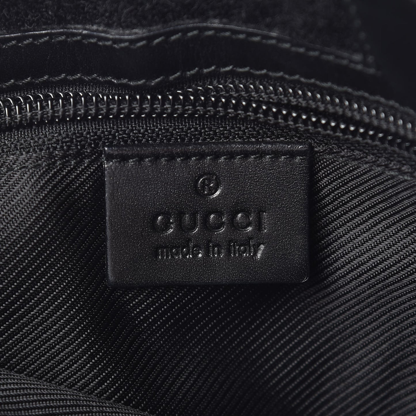 GG Monogram Messenger Crossbody Bag Black