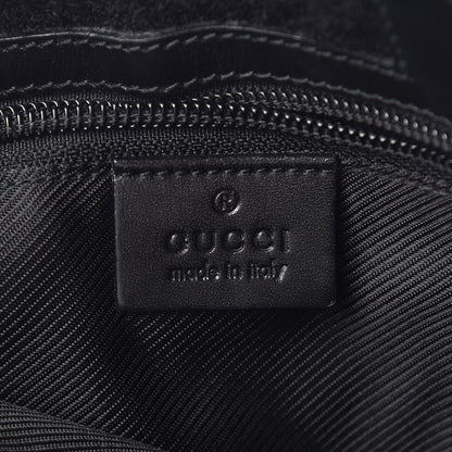 Gucci GG Monogram Messenger Crossbody Bag Black 6 of 9